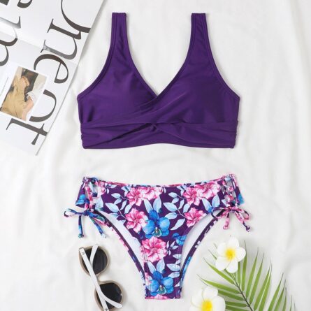 New Floral High Waist Bikini - Image 7