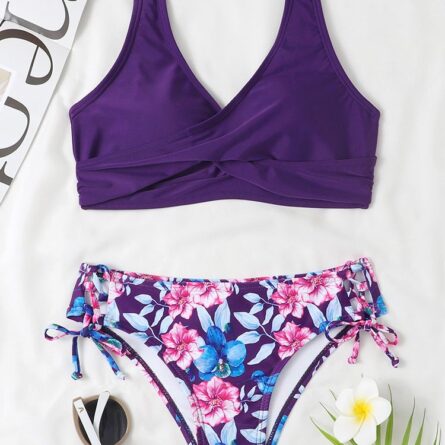 New Floral High Waist Bikini - Image 3