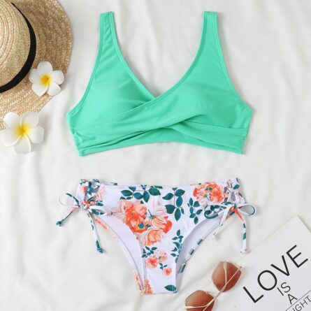 New Floral High Waist Bikini - Image 10