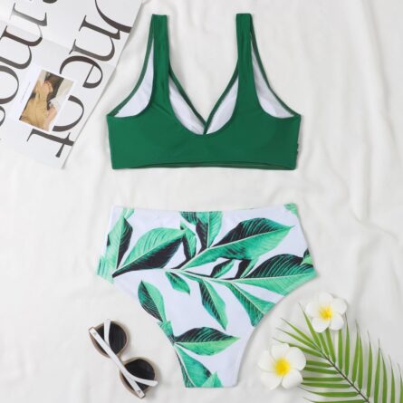 New Floral High Waist Bikini - Image 30