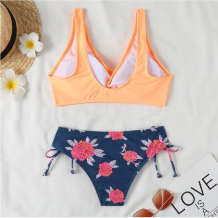 New Floral High Waist Bikini - Image 49