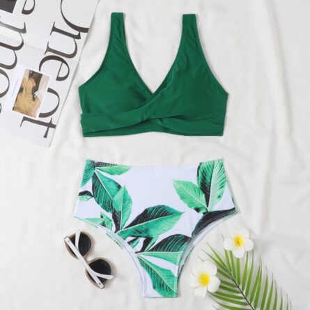 New Floral High Waist Bikini - Image 8