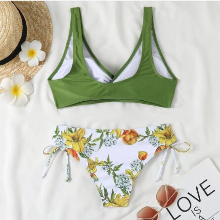 New Floral High Waist Bikini - Image 41