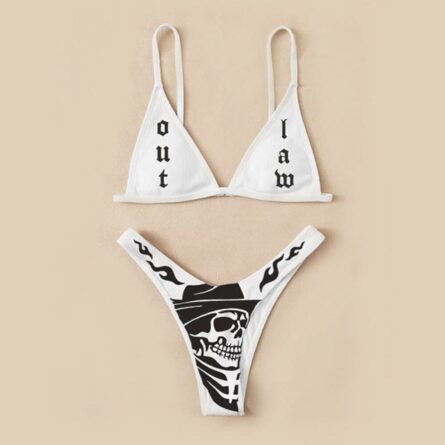 New Sexy Letter Print Bikini – Bild 20