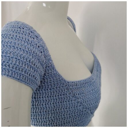 Night to Remember Sexy Handmade Crochet Beach Top – Bild 12