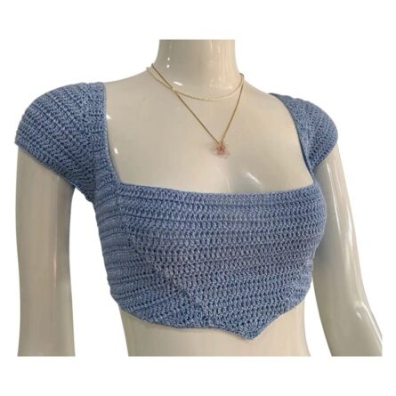 Night to Remember Sexy Handmade Crochet Beach Top – Bild 3