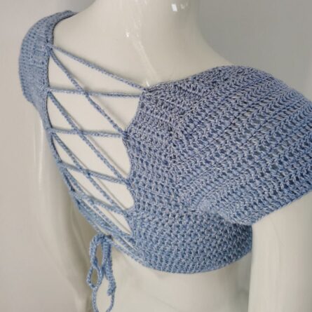 Night to Remember Sexy Handmade Crochet Beach Top – Bild 13
