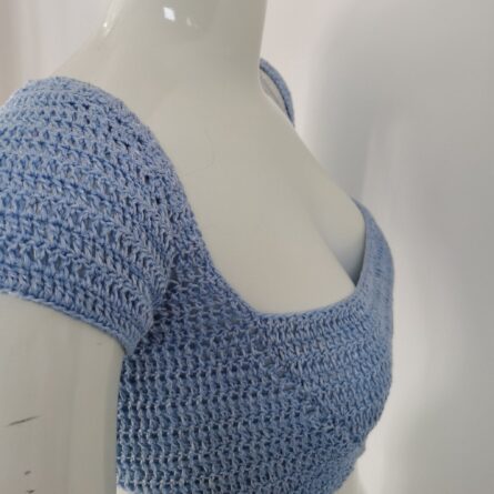 Night to Remember Sexy Handmade Crochet Beach Top – Bild 4