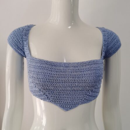Night to Remember Sexy Handmade Crochet Beach Top – Bild 7