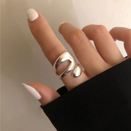 Paris Silver Adjustable Rings - Image 9