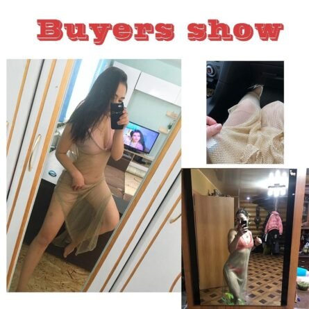 Paulina Cover Up Dress Golden Silver Beach Cover Up - Image 4