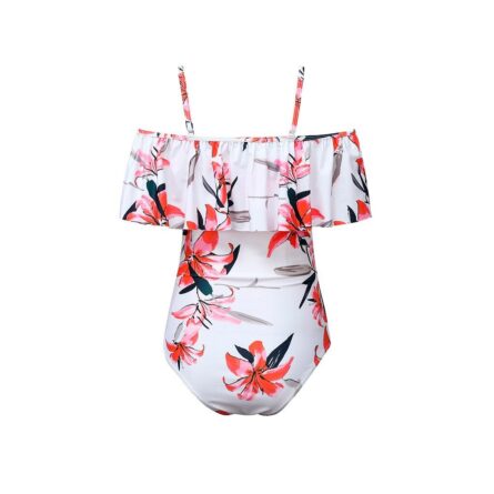 Penelope Beachwear Maternity Off Shoulder Swimsuit - Image 4