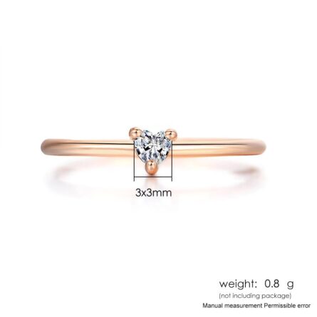 Petite Heart Ring – Bild 6