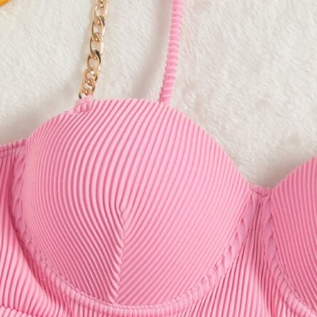 Pink Sunset Cut Out One Piece Swimsuit – Bild 18