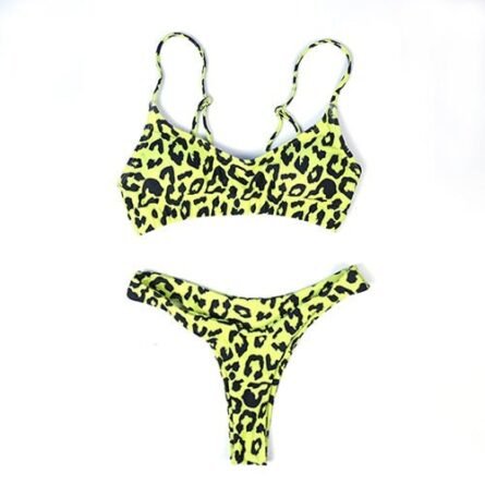 Piper Leopard Thong Micro Bikini - Image 14