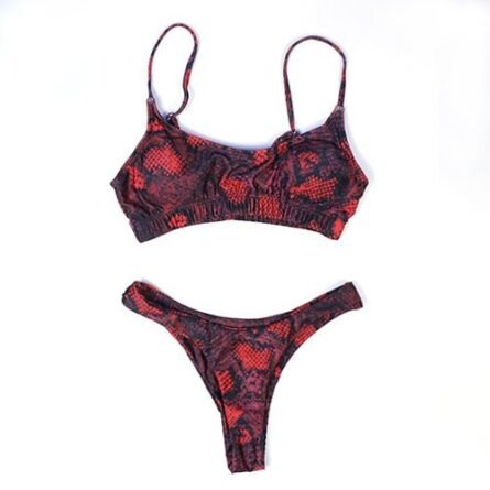 Piper Leopard Thong Micro Bikini - Image 9