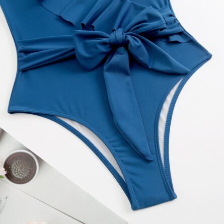 Premium Ruffled Classic Chic One Piece Swimsuit - Image 24