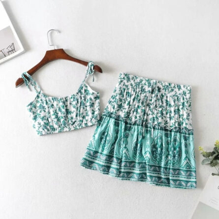 BohoBliss 2 piece Beach Cover Up Set – Bild 3