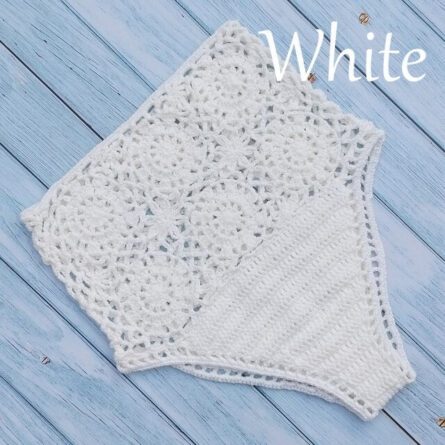 Hannah High Waist Boho Bohemian Bikini Bottom - Image 8