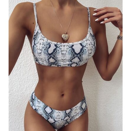 Rio Leopard Print Two Piece Bikini – Bild 3