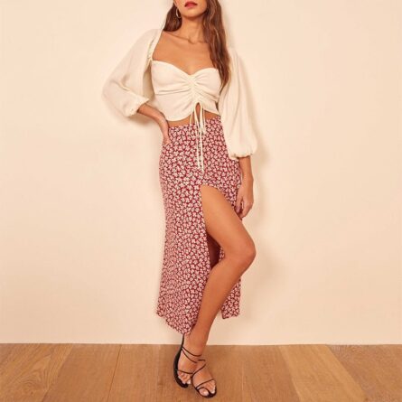 Riviera Floral Skirt – Bild 3