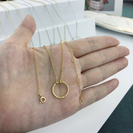 Round Circle Necklace – Bild 4