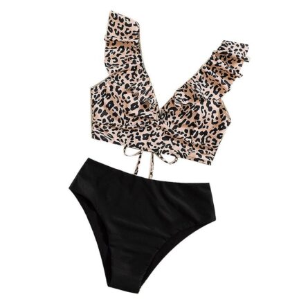 Ruffle Leopard Bikini – Bild 14