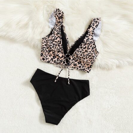 Ruffle Leopard Bikini – Bild 3