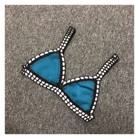 Saint Tropez Sexy Neoprene Brazilian Bikini - Image 2