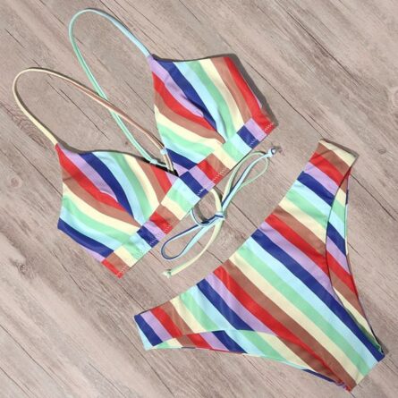 Sunset and Swim Sexy Bandage Bikini - Image 8