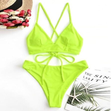 Sunset and Swim Sexy Bandage Bikini - Image 14
