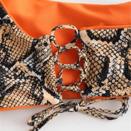 Sexy Leopard Brazilian Bikini – Bild 2