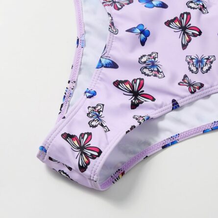 Sexy Snake Butterfly Animal Print Bikini 3 Piece Set – Bild 12