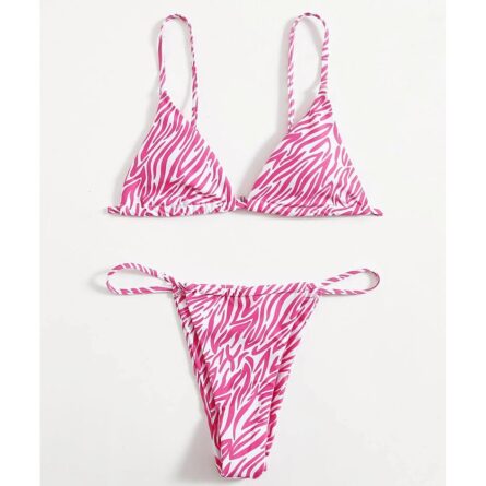 Sexy Thong Zebra Bikini - Image 27