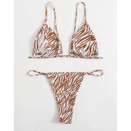Sexy Thong Zebra Bikini - Image 15