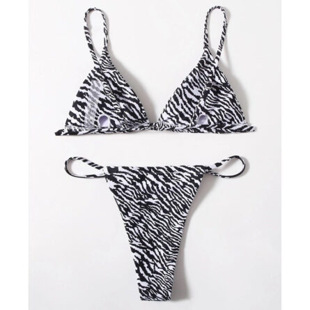 Sexy Thong Zebra Bikini - Image 17