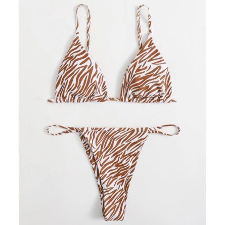Sexy Thong Zebra Bikini - Image 19