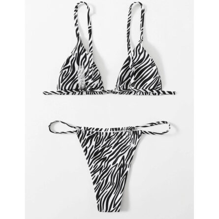 Sexy Thong Zebra Bikini - Image 16