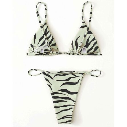 Sexy Thong Zebra Bikini - Image 29