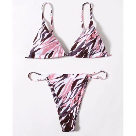 Sexy Thong Zebra Bikini - Image 32