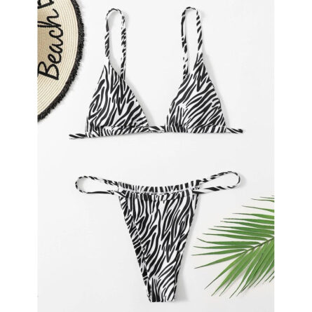 Sexy Thong Zebra Bikini - Image 20