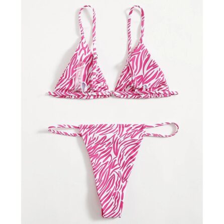 Sexy Thong Zebra Bikini - Image 4