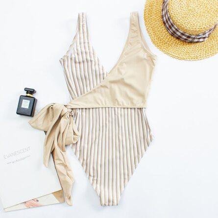 Sexy V Neck One-piece Swimming Suit Swimsuit – Bild 23