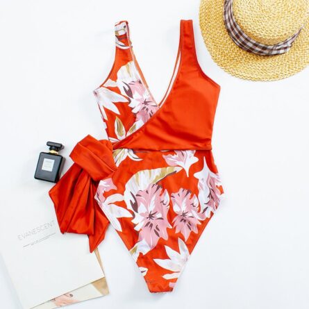 Sexy V Neck One-piece Swimming Suit Swimsuit – Bild 19