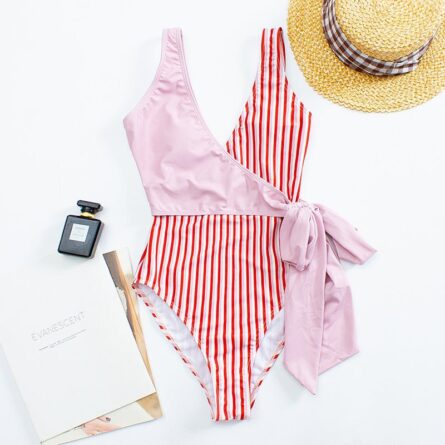 Sexy V Neck One-piece Swimming Suit Swimsuit – Bild 16