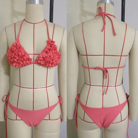 Stunning Floral Triangle Bikini – Bild 15