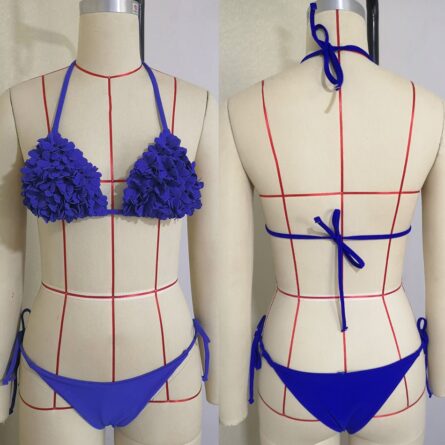 Stunning Floral Triangle Bikini – Bild 13