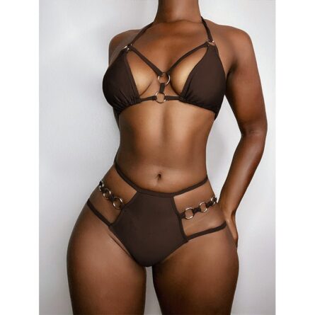 Summer Attention Sexy Halter Bling Brazilian Bikini – Bild 10