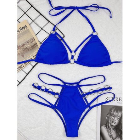 Summer Attention Sexy Halter Bling Brazilian Bikini – Bild 14