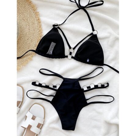 Summer Attention Sexy Halter Bling Brazilian Bikini – Bild 17